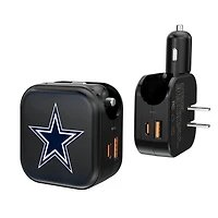 Keyscaper Dallas Cowboys 2-in-1 USB A/C Charger