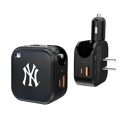 Keyscaper New York Yankees 2-in-1 USB A/C Charger