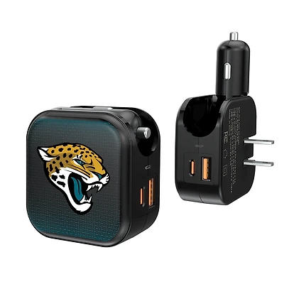Keyscaper Jacksonville Jaguars 2-in-1 USB A/C Charger