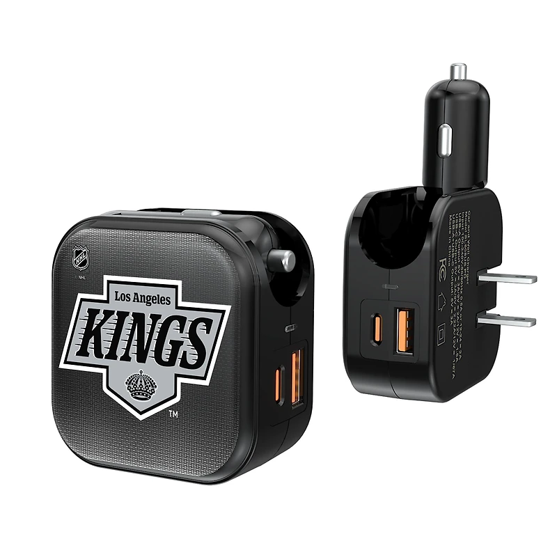 Keyscaper Los Angeles Kings 2-in-1 USB A/C Charger