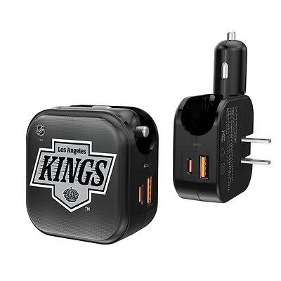 Keyscaper Los Angeles Kings 2-in-1 USB A/C Charger