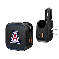 Keyscaper Arizona Wildcats 2-in-1 USB A/C Charger