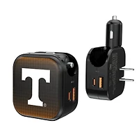 Keyscaper Tennessee Volunteers 2-in-1 USB A/C Charger