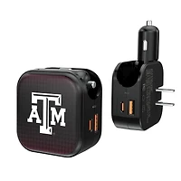 Keyscaper Texas A&M Aggies 2-in-1 USB A/C Charger
