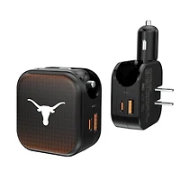 Keyscaper Texas Longhorns 2-in-1 USB A/C Charger