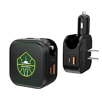 Keyscaper Seattle Storm 2-in-1 USB A/C Charger