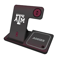 Keyscaper Texas A&M Aggies Linen Print 3-in-1 Charging Station