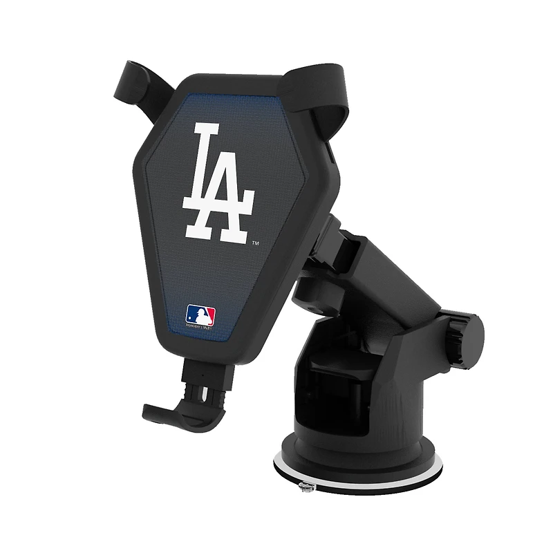 Keyscaper Los Angeles Dodgers Linen Print Wireless Car Charger