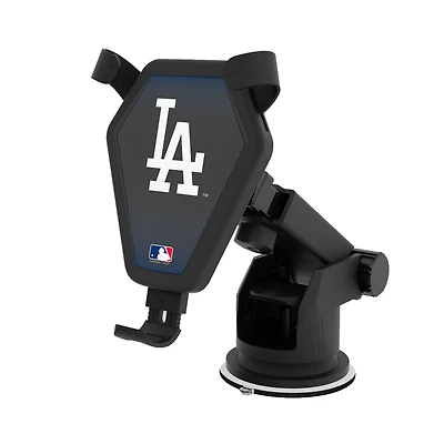 Keyscaper Los Angeles Dodgers Linen Print Wireless Car Charger
