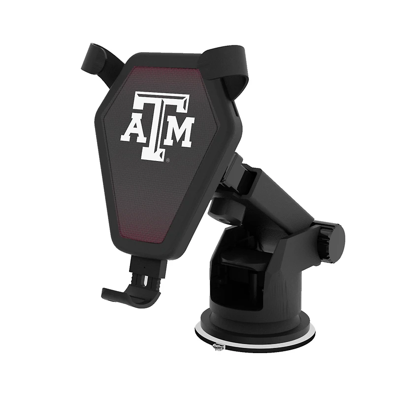 Keyscaper Texas A&M Aggies Linen Print Wireless Car Charger