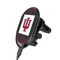 Keyscaper Indiana Hoosiers Linen Print Wireless Magnetic Car Charger