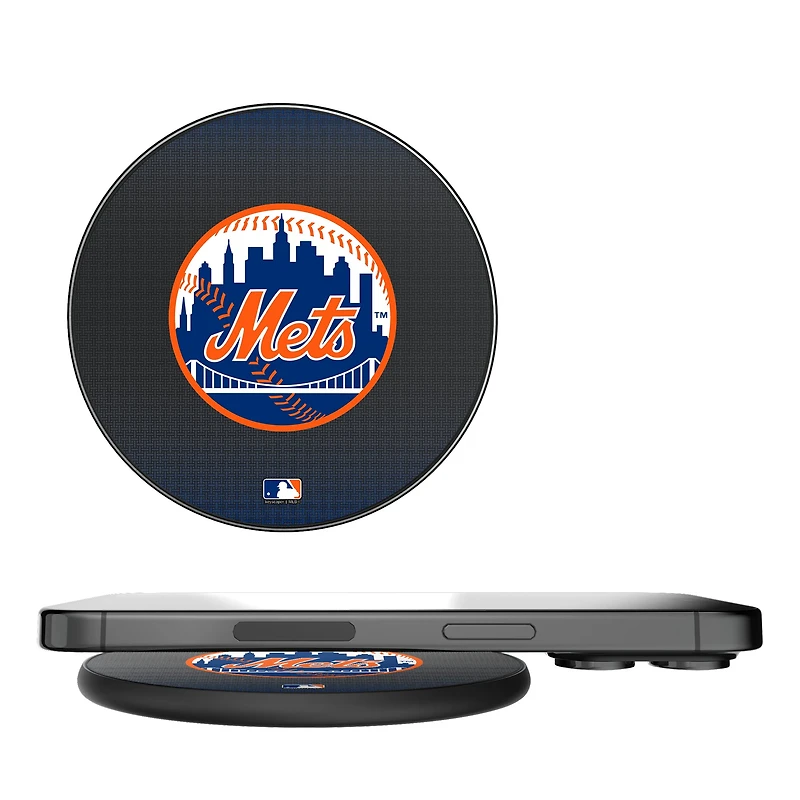 Keyscaper New York Mets Linen Print Wireless Charge