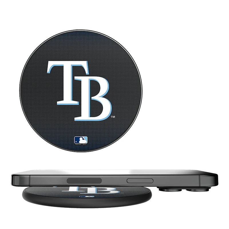 Keyscaper Tampa Bay Rays Linen Print Wireless Charge