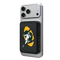 Keyscaper Green Bay Packers Wireless Magnetic Power Bank