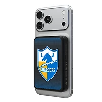 Keyscaper Los Angeles Chargers Wireless Magnetic Power Bank