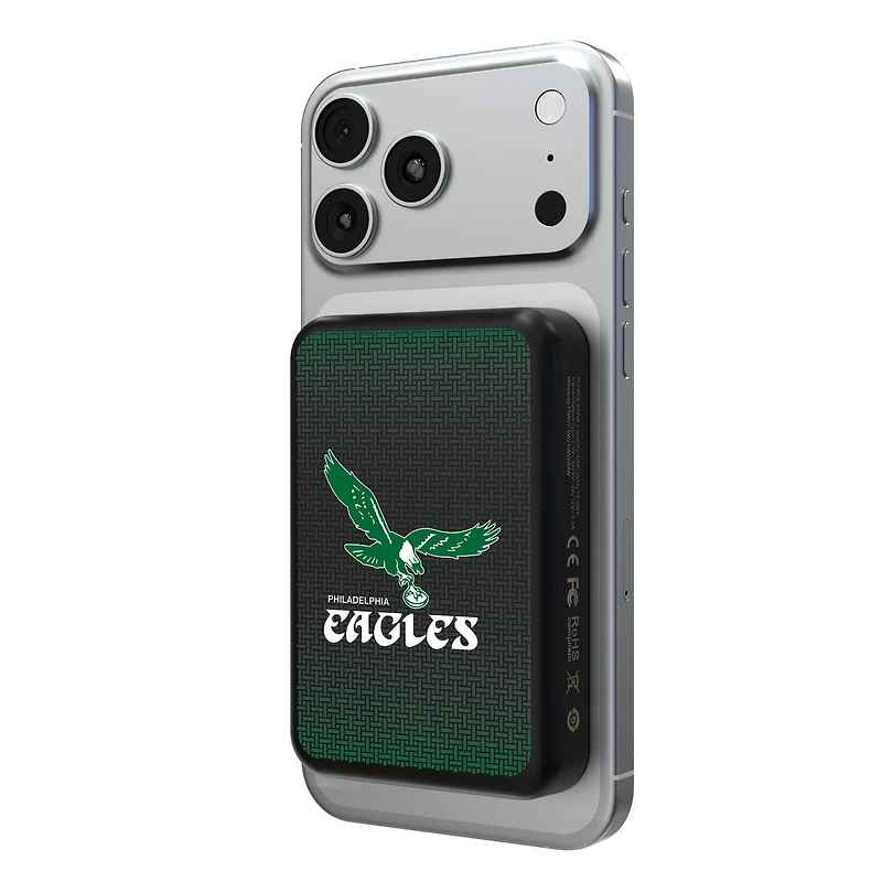 Keyscaper Philadelphia Eagles Wireless Magnetic Power Bank