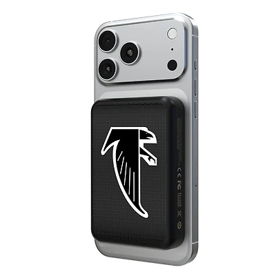 Keyscaper Atlanta Falcons Wireless Magnetic Power Bank