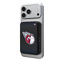Keyscaper Cleveland Guardians Wireless Magnetic Power Bank