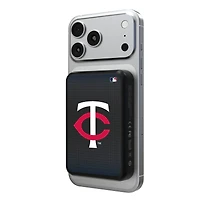 Keyscaper Minnesota Twins Wireless Magnetic Power Bank