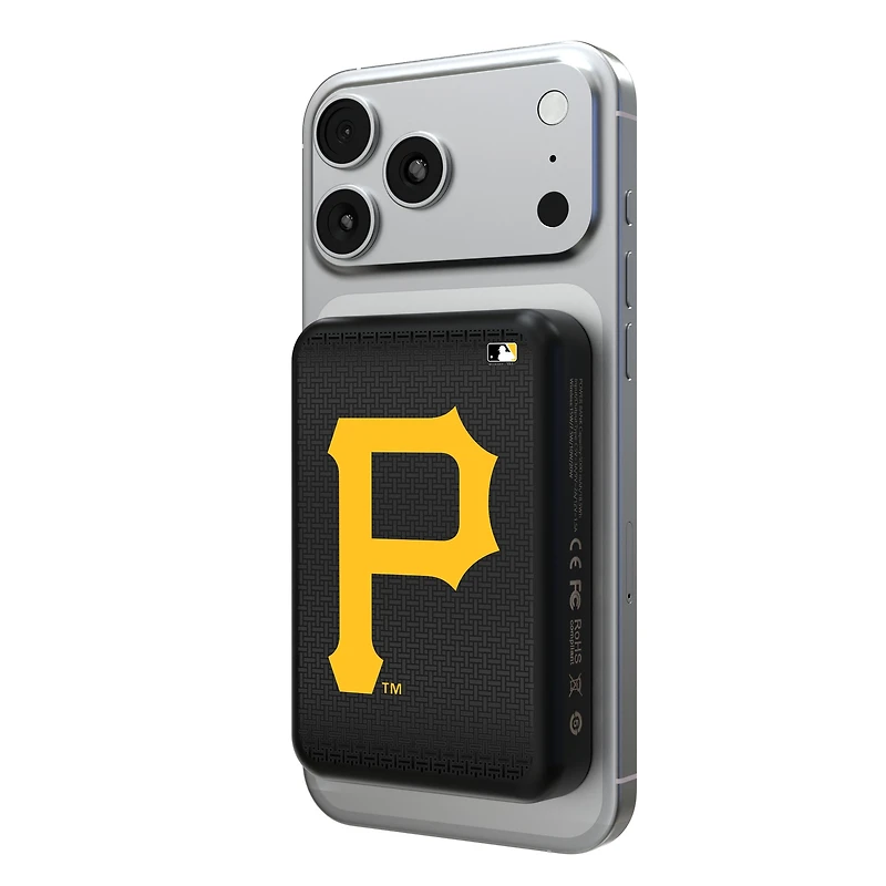 Keyscaper Pittsburgh Pirates Wireless Magnetic Power Bank