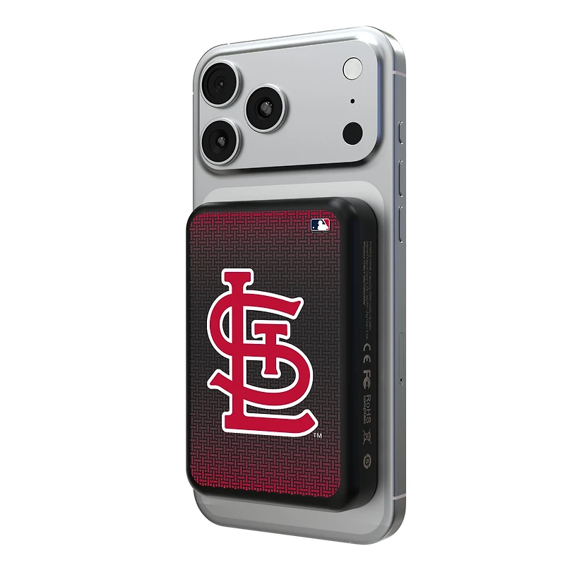 Keyscaper St. Louis Cardinals Wireless Magnetic Power Bank