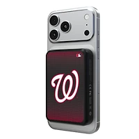 Keyscaper Washington Nationals Wireless Magnetic Power Bank
