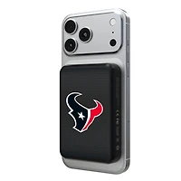 Keyscaper Houston Texans Wireless Magnetic Power Bank