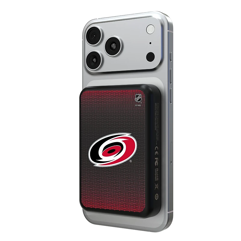 Keyscaper Carolina Hurricanes Wireless Magnetic Power Bank