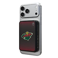 Keyscaper Minnesota Wild Wireless Magnetic Power Bank