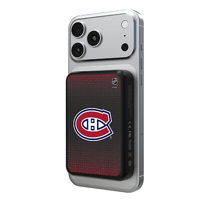 Keyscaper Montreal Canadiens Wireless Magnetic Power Bank