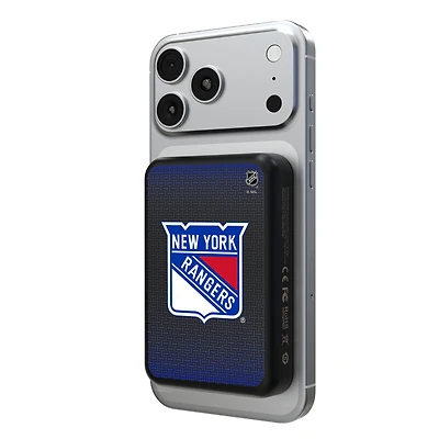 Keyscaper New York Rangers Wireless Magnetic Power Bank