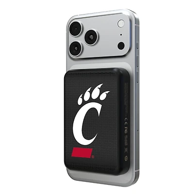 Keyscaper Cincinnati Bearcats Wireless Magnetic Power Bank