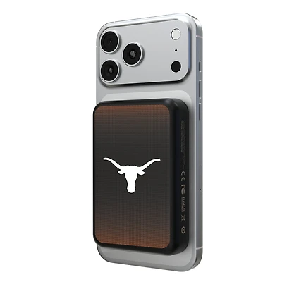 Keyscaper Texas Longhorns Wireless Magnetic Power Bank