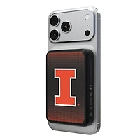 Keyscaper Illinois Fighting Illini Wireless Magnetic Power Bank