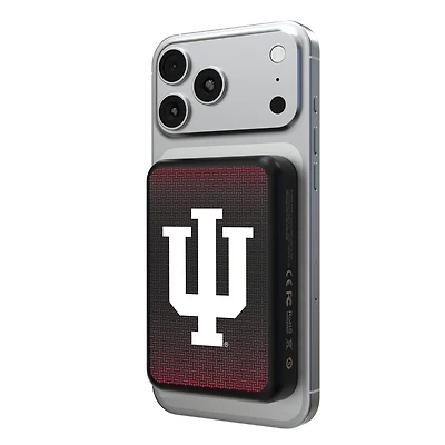 Keyscaper Indiana Hoosiers Wireless Magnetic Power Bank