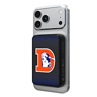 Keyscaper Denver Broncos Wireless Magnetic Power Bank