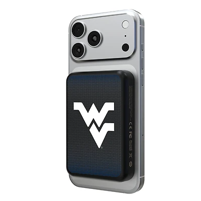 Keyscaper West Virginia Mountaineers Wireless Magnetic Power Bank