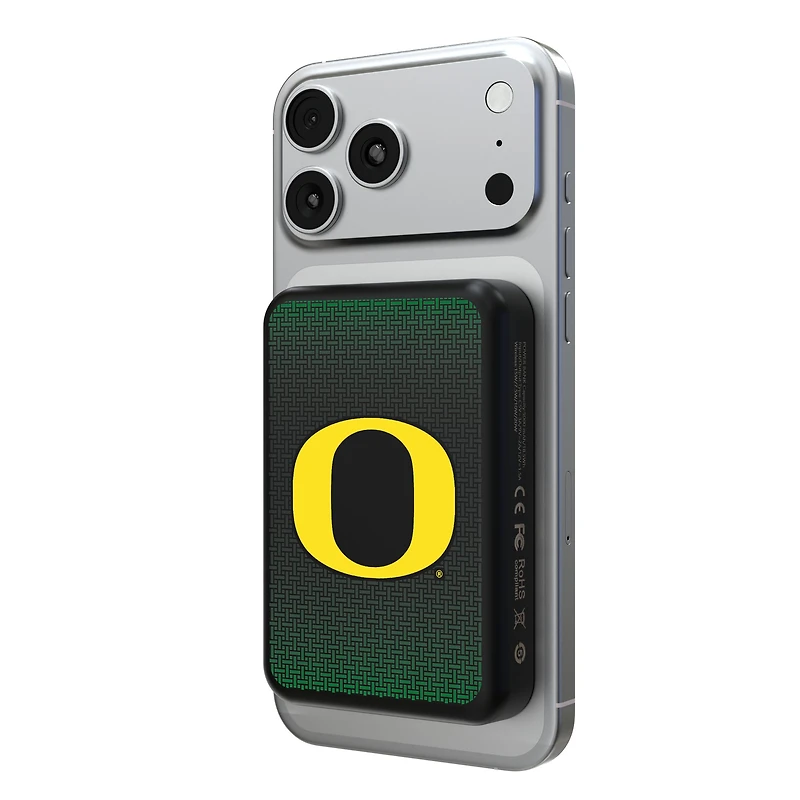Keyscaper Oregon Ducks Wireless Magnetic Power Bank