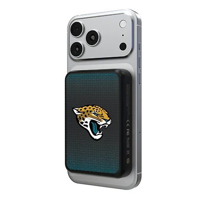 Keyscaper Jacksonville Jaguars Wireless Magnetic Power Bank