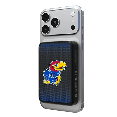 Keyscaper Kansas Jayhawks Wireless Magnetic Power Bank