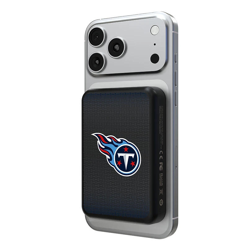Keyscaper Tennessee Titans Wireless Magnetic Power Bank