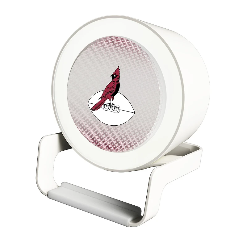 Keyscaper Chicago Cardinals Linen Print Nightlight Charger & Bluetooth Speaker