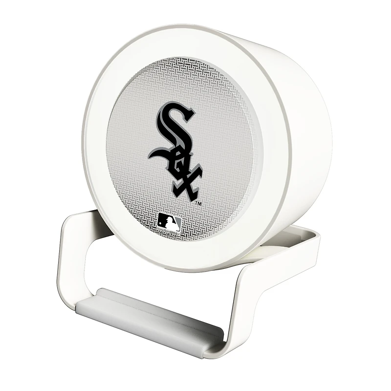 Keyscaper Chicago White Sox Linen Print Nightlight Charger & Bluetooth Speaker