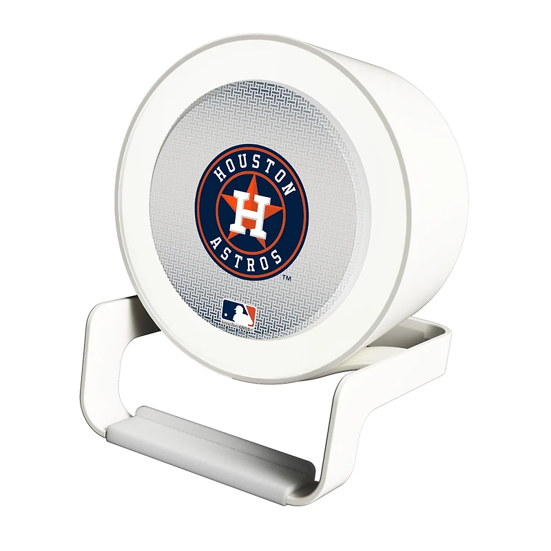 Keyscaper Houston Astros Linen Print Nightlight Charger & Bluetooth Speaker