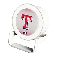 Keyscaper Texas Rangers Linen Print Nightlight Charger & Bluetooth Speaker