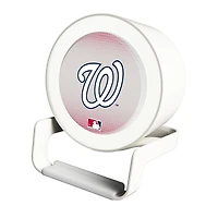 Keyscaper Washington Nationals Linen Print Nightlight Charger & Bluetooth Speaker