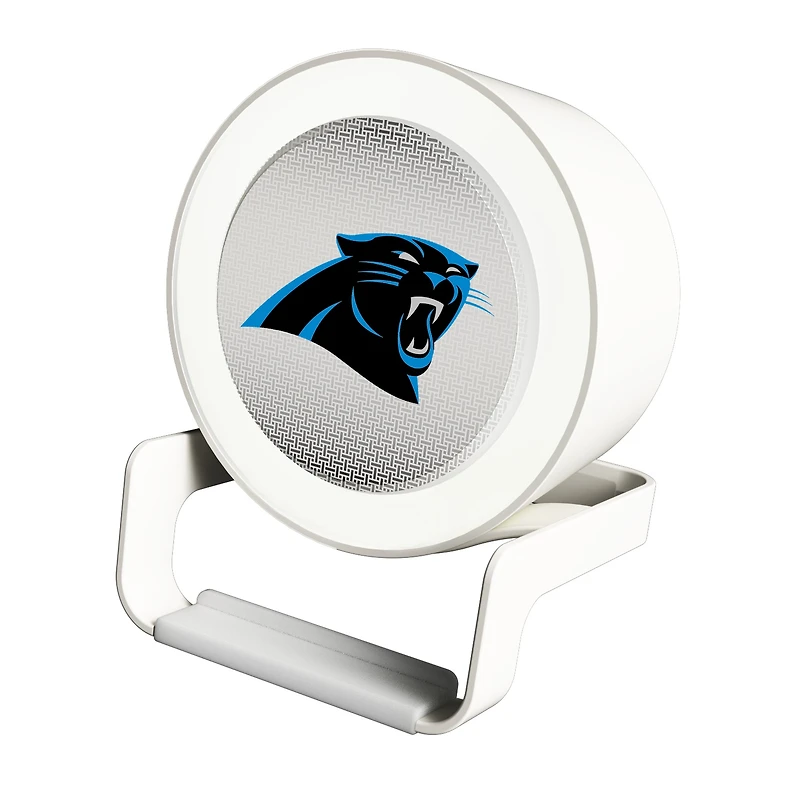 Keyscaper Carolina Panthers Linen Print Nightlight Charger & Bluetooth Speaker