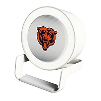 Keyscaper Chicago Bears Linen Print Nightlight Charger & Bluetooth Speaker