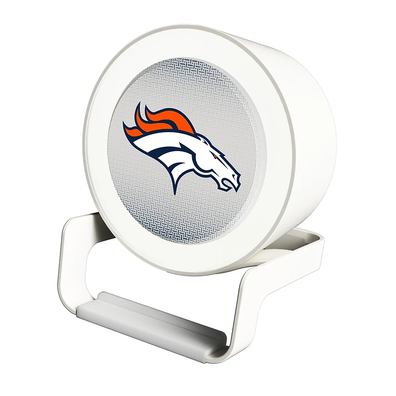 Keyscaper Denver Broncos Linen Print Nightlight Charger & Bluetooth Speaker