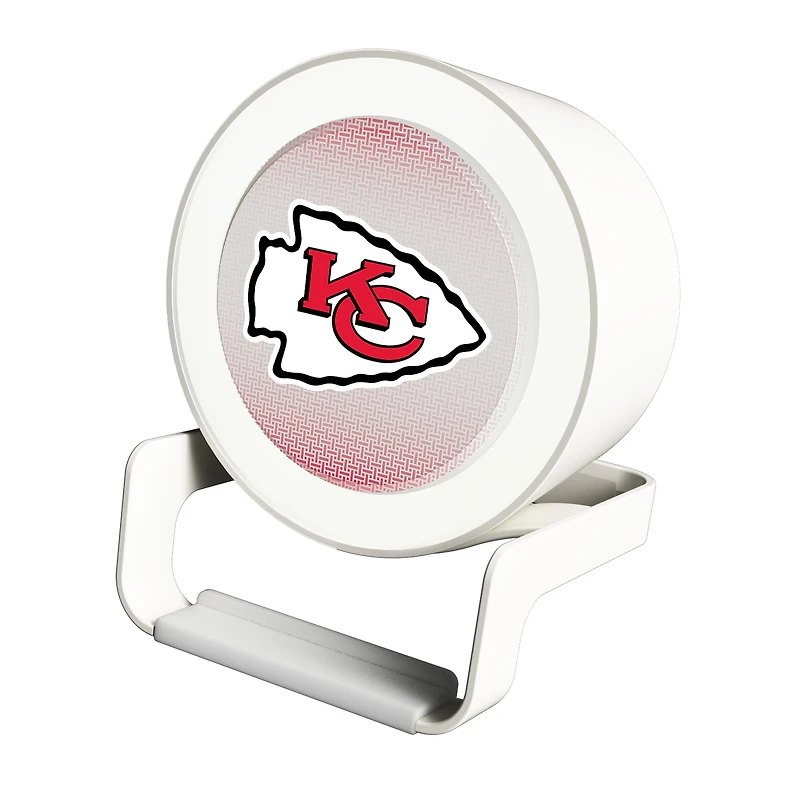 Keyscaper Kansas City Chiefs Linen Print Nightlight Charger & Bluetooth Speaker